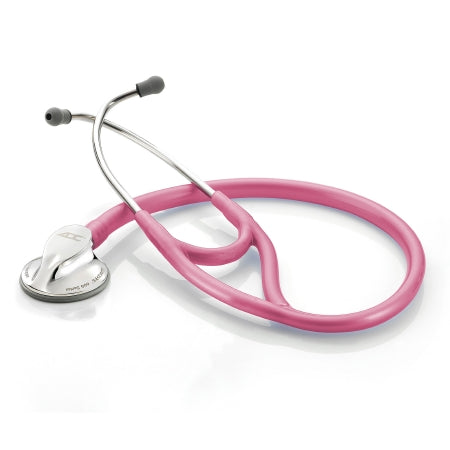 Adscope - Cardiology Stethoscope Raspberry 1-Tube 19 Inch Tube Single Head Chestpiece - 600MRS