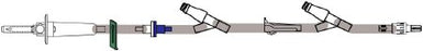ICU Medical Bravo24 Administration Set 15 Drops / mL Drip Rate 106 Inch Tubing 2 Ports - B9900-164