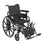 Drive Medical Viper Plus GT Lightweight Wheelchair Dual Axle Full Length Arm Flip Back, Padded, Removable Arm Style Mag Wheel Black 16 Inch Seat Width 300 lbs. Weight Capacity - PLA416FBFAARAD-SF