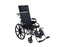 Drive Medical Viper Plus GT Lightweight Wheelchair Dual Axle Desk Length Arm Flip Back, Padded, Removable Arm Style Mag Wheel Black 16 Inch Seat Width 300 lbs. Weight Capacity - PLA416FBDAARAD-ELR