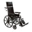 Drive Medical Viper Plus GT Lightweight Wheelchair Dual Axle Full Length Arm Flip Back, Padded, Removable Arm Style Mag Wheel Black 16 Inch Seat Width 300 lbs. Weight Capacity - PLA416FBFAARAD-SF