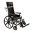 drive Viper Plus GT - Lightweight Wheelchair Dual Axle Desk Length Arm Black Upholstery 20 Inch Seat Width Adult 300 lbs. Weight Capacity - PLA420RBDDA