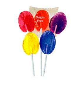 Medibadge Dr. John's Candies Sugar-Free Lollipop Fruit Flavor 2.5 lbs. - 4056