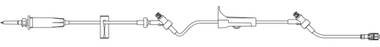 B. Braun Administration Set 15 Drops / mL Drip Rate 104 Inch Tubing 2 Ports - 354203