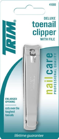 Pacific World Corporation Trim Toenail Clippers Thumb Squeeze Lever - 4-69B