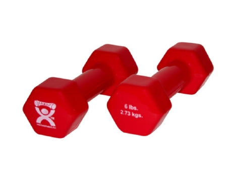 Fabrication Enterprises CanDo Dumbbell 6 lbs. - 10-0555