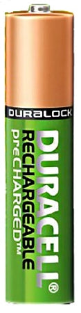 Duracell - NiMH Battery AAA Cell 1.2V Rechargeable 4 Pack - DX2400B4N001