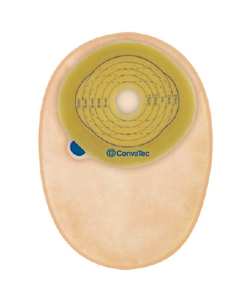 Esteem+ - Ostomy Pouch One-Piece System 8 Inch Length 1-3/16 Inch Stoma Closed End Pre-Cut - 416707