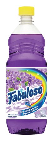 Lagasse Fabuloso Surface Cleaner Liquid 22 oz. Bottle Lavender Scent - CPC53063CT