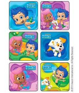 Medibadge Disney 75 Per Unit Bubble Guppies Sticker - 1496P