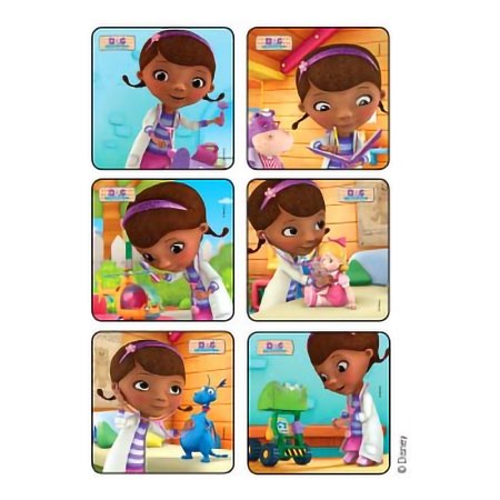 Disney - 75 per Unit Doc McStuffins Sticker - 1500P
