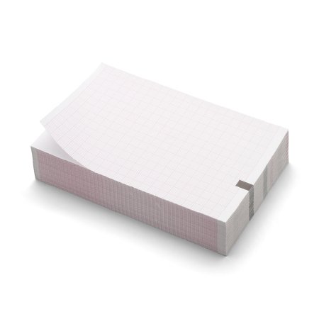 Welch Allyn Welch Allyn ECG Recording Paper 114 mm X 70 mm Z-Fold Red Grid - 406021