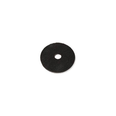 Saalfeld Redistribution americo Hard Floor Stripping Pad 20 Inch Black Polyester Fiber - 400120