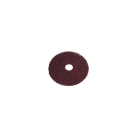 Saalfeld Redistribution Dominator Extra Heavy Duty Hard Floor Stripping Pad 20 Inch Burgundy Polyester Fiber - 430520