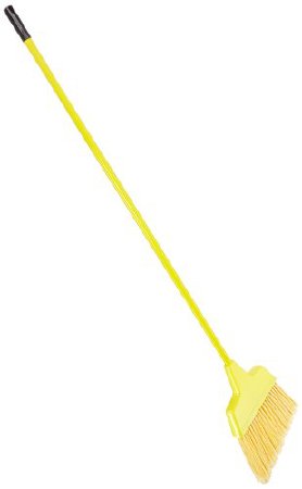 Saalfeld Redistribution Impact Broom Angled 8 Inch Yellow - 91527B
