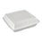 Dart - Carryout Container White Single Use Foam 3 X 9-1/4 X 9-1/5 Inch - 95HT3R