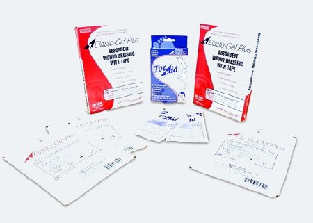 Southwest Technologies Elasto-Gel Hydrogel Dressing 8 X 8 Inch Horseshoe Sterile - DR9051