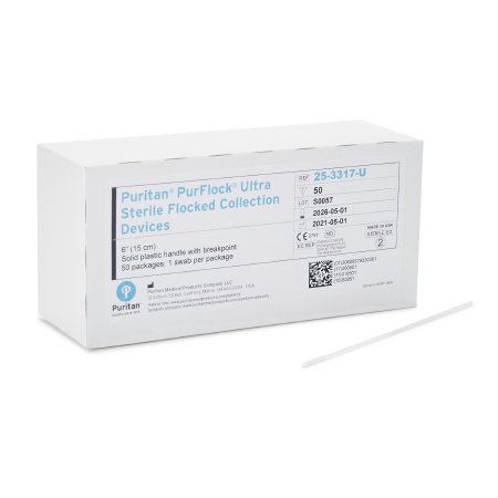 PurFlock Ultra - Nasopharyngeal Collection Swab 6 Inch Length Sterile - 25-3317-U