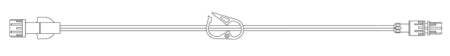 Becton Dickinson Extension Set 7.5 Inch Tubing Without Port 0.4 mL Priming Volume DEHP-Free - E5301