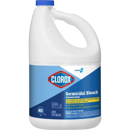CloroxPro Clorox - Bleach Germicidal Manual Pour Liquid Concentrate 121 oz. Jug Chlorine Scent NonSterile - 30966