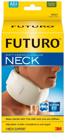3M Futuro Cervical Collar Soft Density One Size Fits Most One Piece - 5113120136