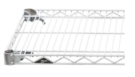 Super Erecta Super Adjustable 2 - Single Wire Shelf One Shelf Corner Release System 14 X 30 Inch Silver - Intermetro Industries - A1430NC