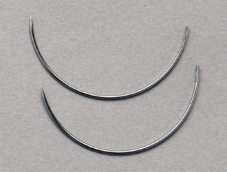 Richard-Allan - Suture Needle 1/2 Circle Taper Point Needle French Spring Eye Type Size 5 Needle - 212905
