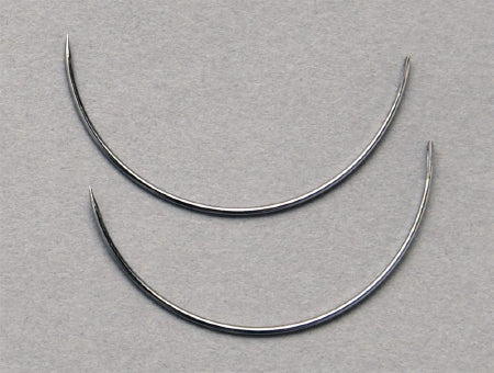 Aspen Surgical Products Richard-Allan Suture Needle 1/2 Circle Taper Point Needle French Spring Eye Type Size 5 Needle - 212905