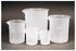 Fisher Scientific Beaker Set Polypropylene 50 mL, 100 mL, 250 mL, 500 mL, 1,000 mL - S400563B