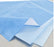 O&M Halyard Inc H300 HALYARD* QUICK CHECK* Sterilization Wrap White / Blue 30 X 30 Inch Dual Layer SMS Polypropylene - 34173