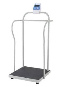 Doran Scales Handrail Scale Digital Display 800 lbs. Black / Gray AC Adapter / Battery Operated - DS7060