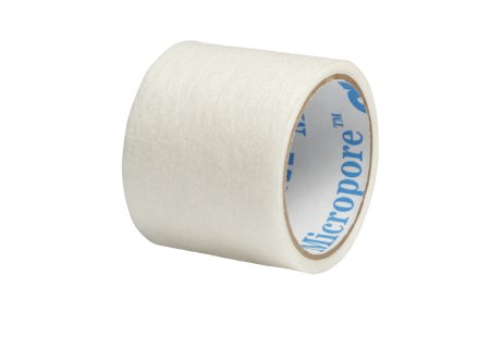3M Micropore Paper Tape Plus - Medical Tape High Adhesion Paper 1 Inch X 1-1/2 Yard White NonSterile - 1532S-1