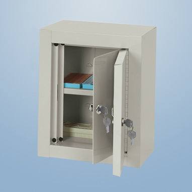 Health Care Logistics Narcotic Cabinet 20 Gauge Steel 1 Shelf 2 Locks - 3704