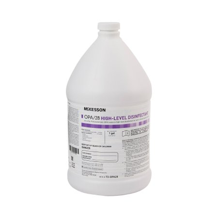 McKesson OPA/28 - OPA High-Level Disinfectant RTU Liquid 1 gal. Jug Max 28 Day Reuse - 73-OPA28