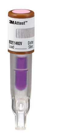 3M Attest Super Rapid Readout Sterilization Biological Indicator Vial Steam - 1492V
