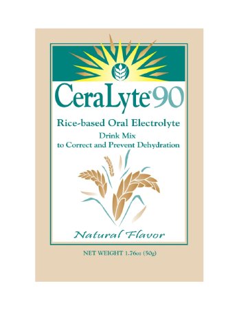 ceralyte90 - Oral Supplement CeraLyte90 Natural Flavor Powder 50 Gram Individual Packet - 00851000020