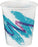 Solo Cup Solo Drinking Cup 5 oz. Jazz Print Wax Coated Paper Disposable - R53-00055