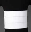 Pepper Medical Abdominal Binder Large Hook And Loop Closure 60 To 75 Inch Waist Circumference 12 Inch Adult - AB460L