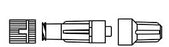 Codan US Corporation R-Lock Adapter - BC125