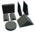 Newmatic Medical - Patient Positioner Kit Various Dimensions Foam Freestanding - 11807-BK