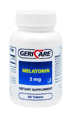 McKesson Geri-Care Natural Sleep Aid 60 per Bottle Tablet 3 mg Strength - 864-06
