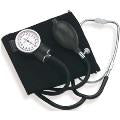 Mabis Healthcare Mabis Blood Pressure Kit Pocket Style Hand Held 2-Tube Large Adult Size Arm - 04-176-026