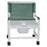 Mjm International Commode / Shower Chair  Deluxe Pvc Frame - 126-4TW-NB-RB