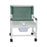 MJM International Deluxe - Commode / Shower Chair PVC Frame - 126-4TW-NB-RB