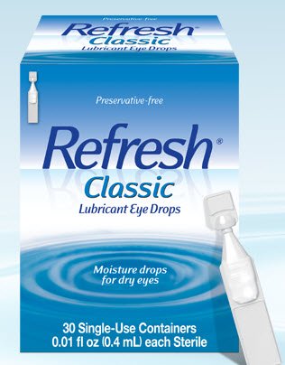 Allergan Pharmaceutical Refresh Eye Lubricant 0.01 oz. Eye Drops - 23050601