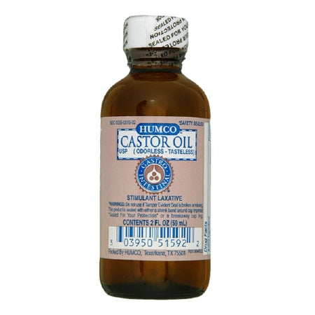 Humco Humco Laxative Unflavored Liquid 2 oz. Castor Oil - 395051592