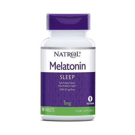 Natrol - Natural Sleep Aid 90 per Bottle Tablet 1 mg Strength - 47469000465