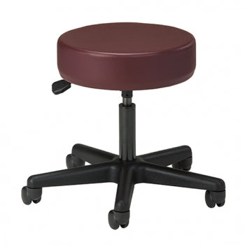 Clinton Industries Standard Series Exam Stool Backless Pneumatic Height Adjustment 5 Casters Vizcaya Palm - 2135-3VP