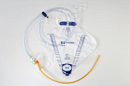 Cardinal Dover Indwelling Catheter Tray Foley 18 Fr. 5 cc Balloon Latex - 6948