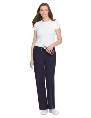 Landau Uniforms - Scrub Pants X-Small Navy Blue Female - 83222NAVYXS